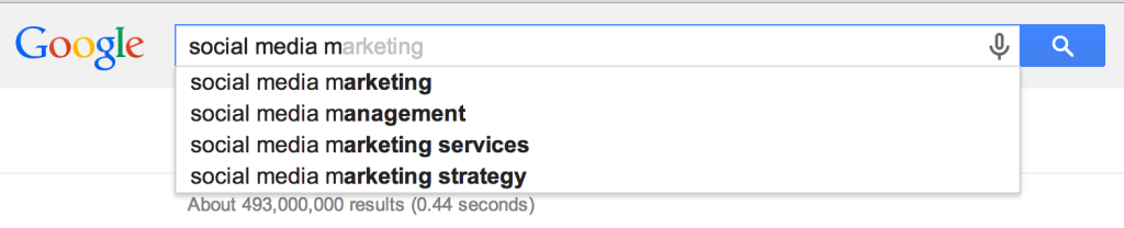 social media search Google